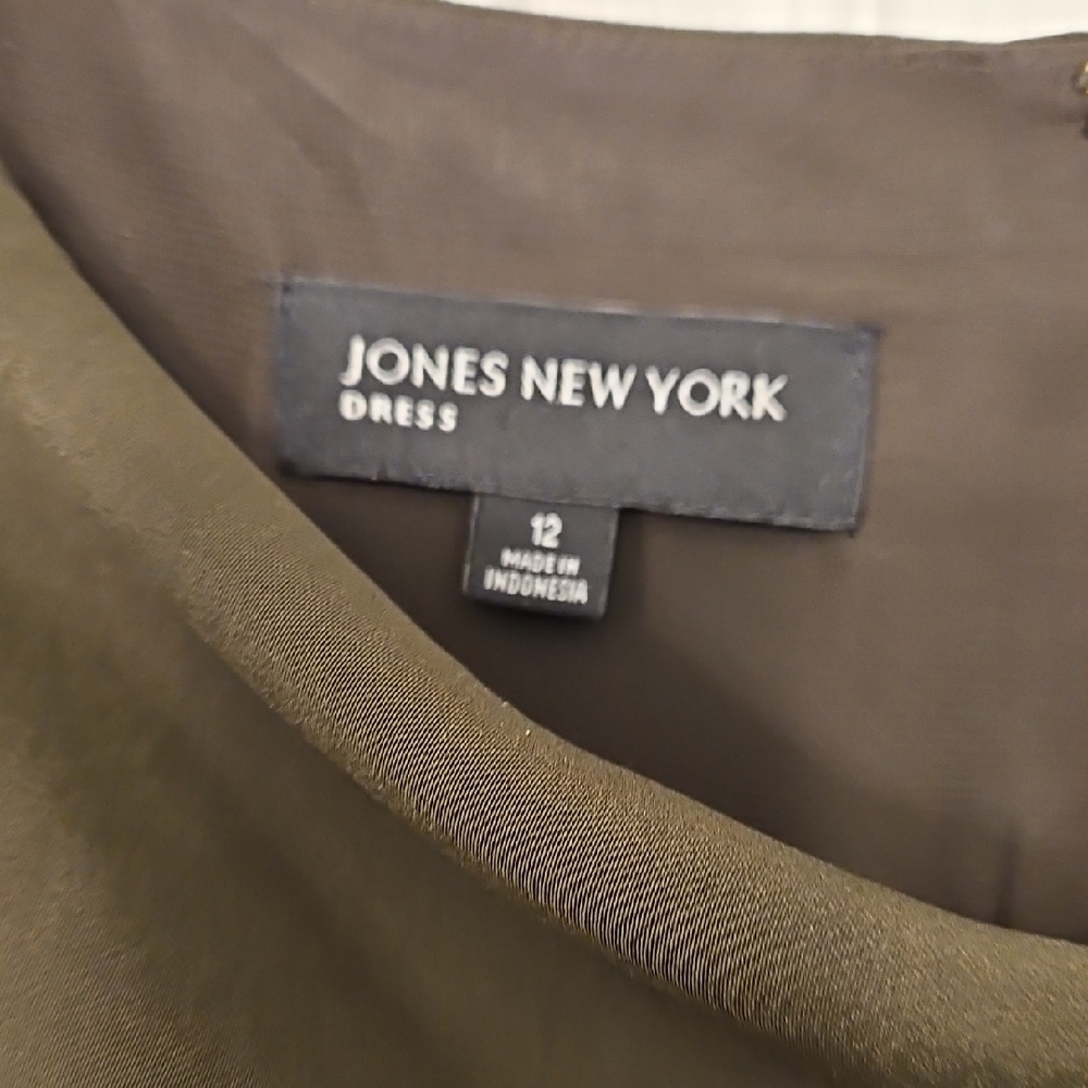 Jones New York Olive Dress